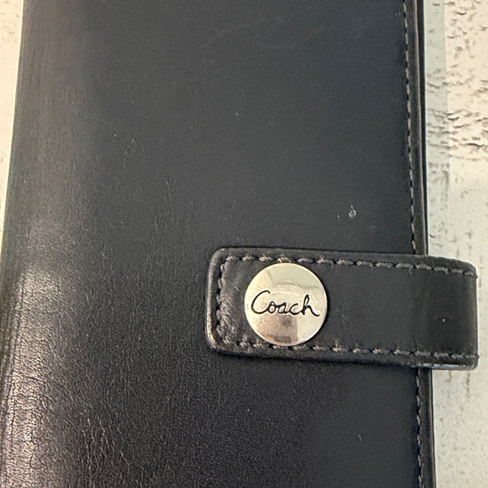 Coach Checkbook wallet - Picture 2 of 7